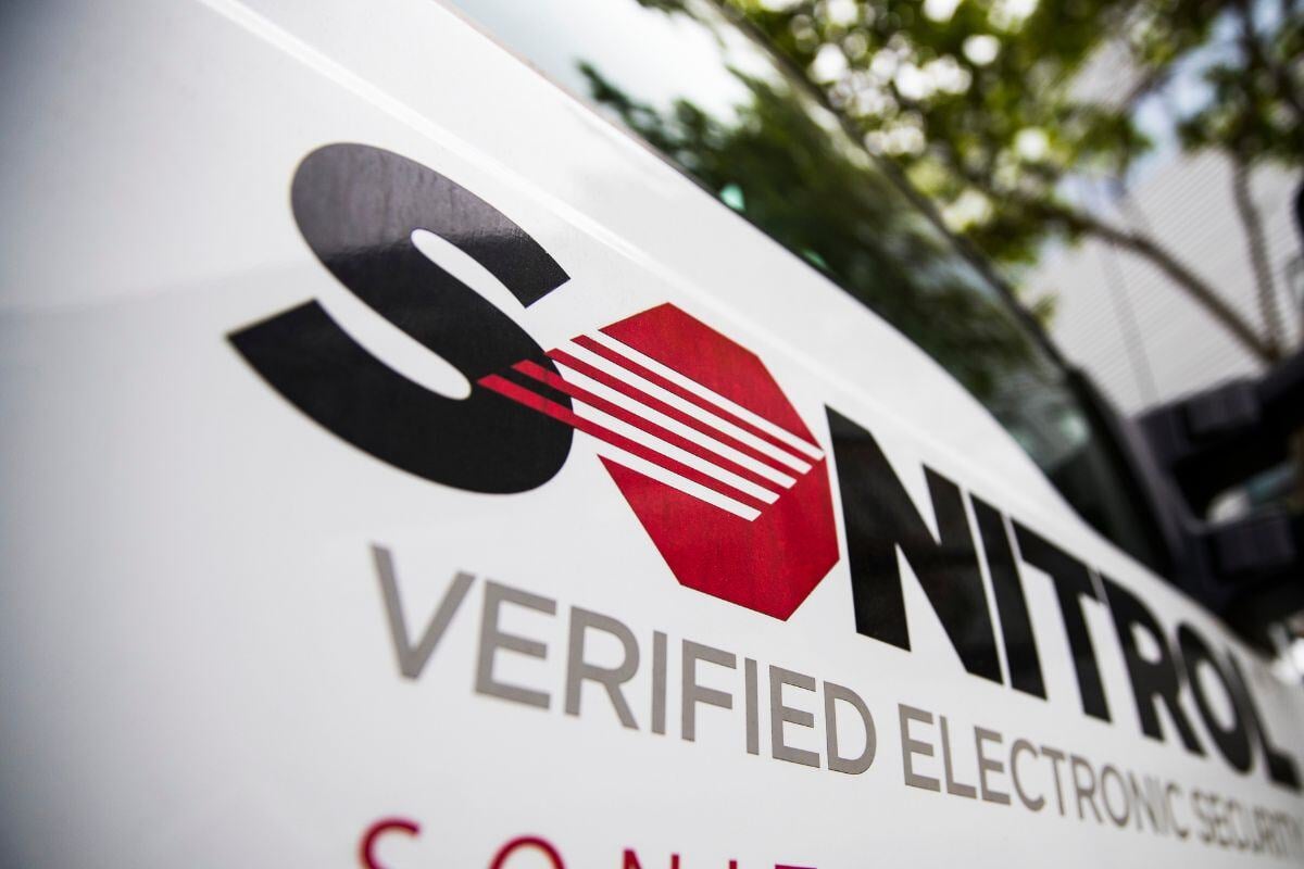 Sonitrol Company Truck