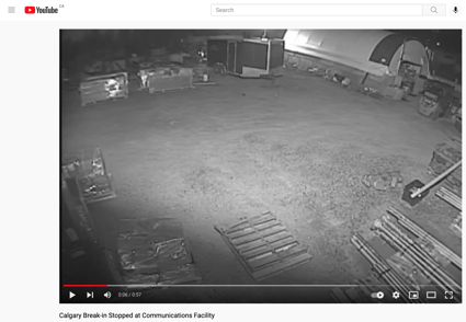 Criminals Caught On-Site at WESTOWER Communications in Calgary