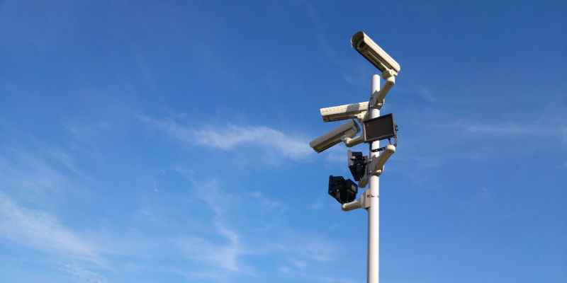 Conventional security cameras 