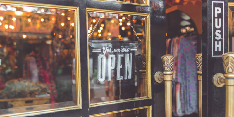 Retail store door security 