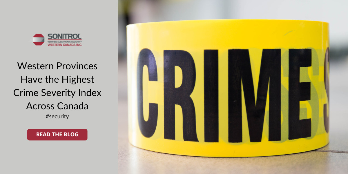 Western Provinces have the highest crime severity index in Canada