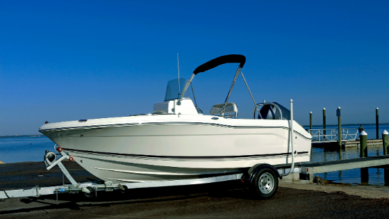 boat break-in prevented by Sonitrol