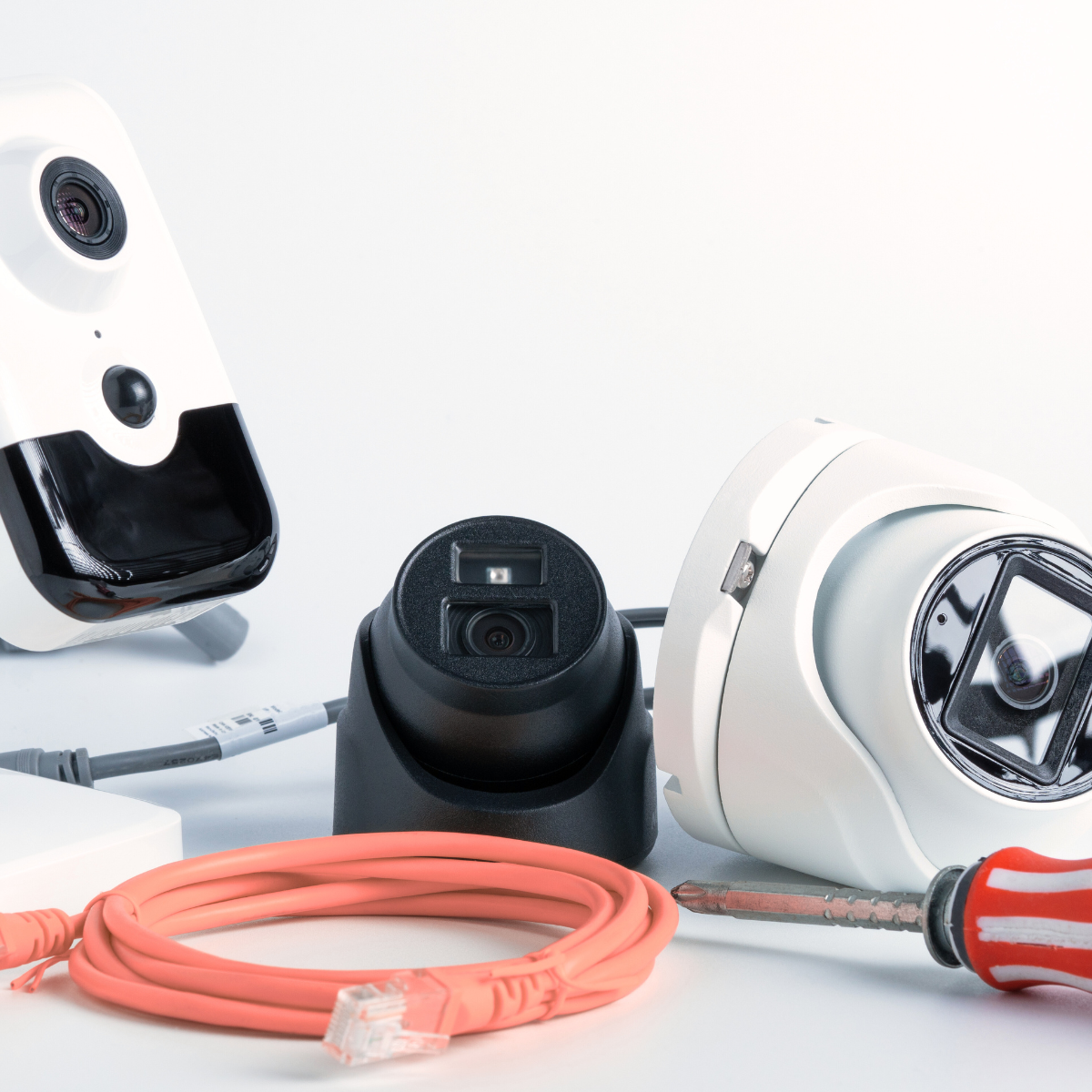 A camera/security video surveillance to illustrate if business alarms are worth it